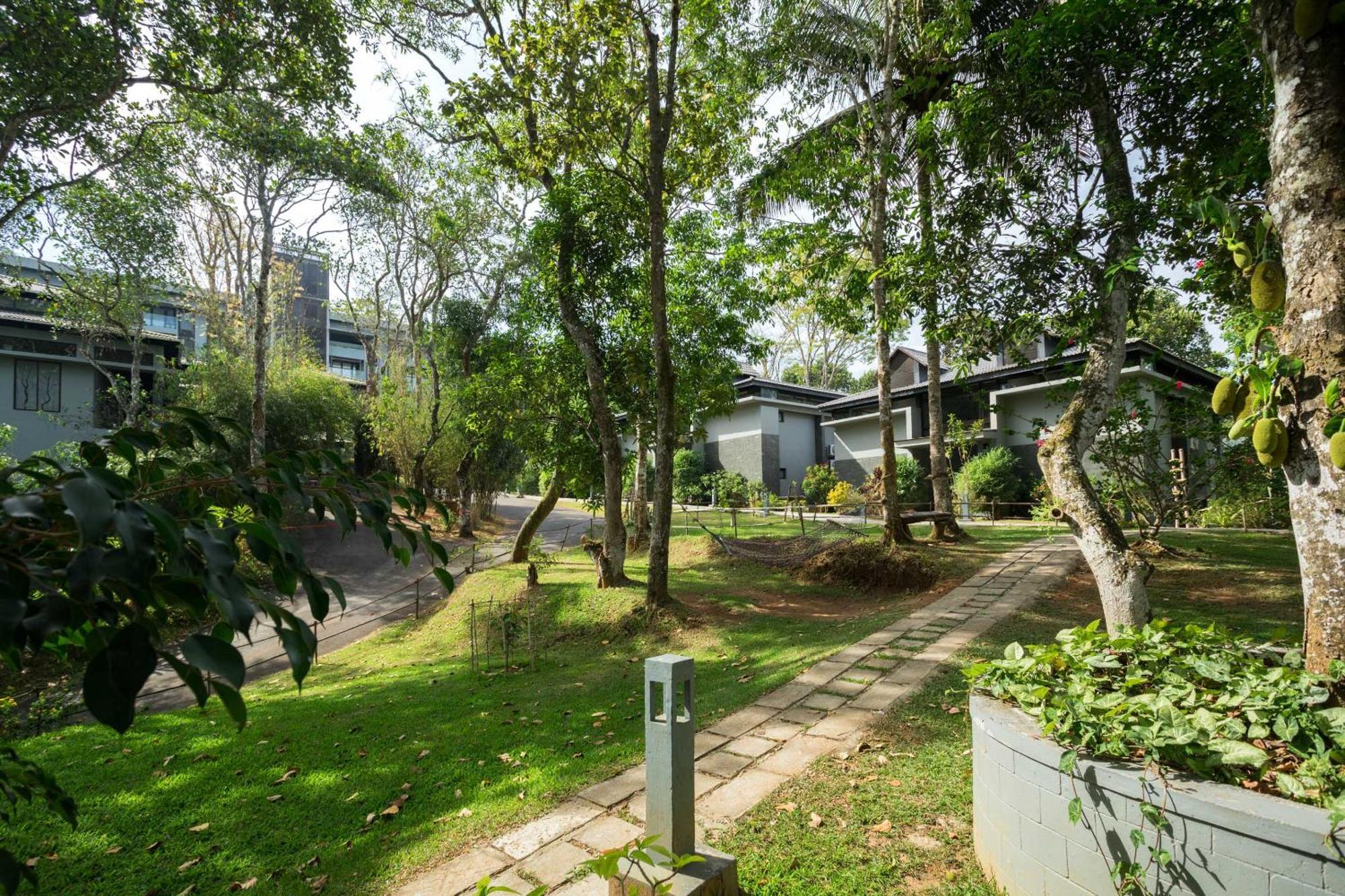 The Mountain Courtyard Thekkady Hotell Exteriör bild